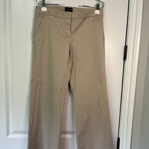 The Limited Drew Fit Wide Leg Khaki Pants size 6 EUC